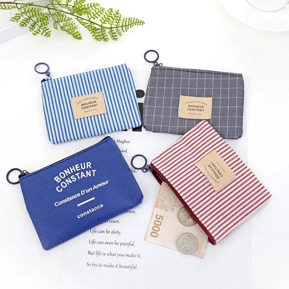 1PC Cute Wallet Women Fabric Key Coin Purse Cartoon Square Mini Coin Pouch Letter Striped Print Zipper Canvas Bags For Girls
1PC Cute Wallet Women Fabric Key Coin Purse Cartoon Square Mini Coin Pouch Letter Striped Print Zipper Canvas Bags For Girls