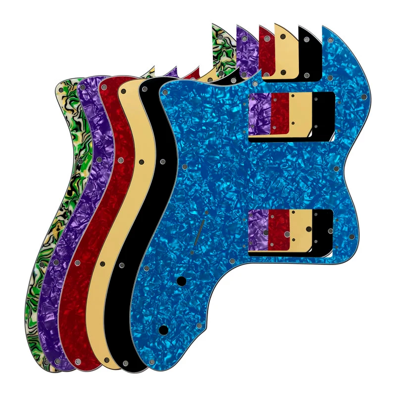 Pleroo For US Left Handed 13 Holes Classic Series 72 Telecaster Tele Thinline Guitar Pickguard With Wide Range Humbucker Pickups
Pleroo For US Left Handed 13 Holes Classic Series 72 Telecaster Tele Thinline Guitar Pickguard With Wide Range Humbucker Pickups