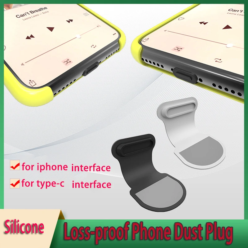 Loss-Proof Phone Dust Plug Pasteable Charging Port Dust Plug Charm For Type-C Charger Plug Stopper For Iphone Anti Dust Silicone
Loss-Proof Phone Dust Plug Pasteable Charging Port Dust Plug Charm For Type-C Charger Plug Stopper For Iphone Anti Dust Silicone