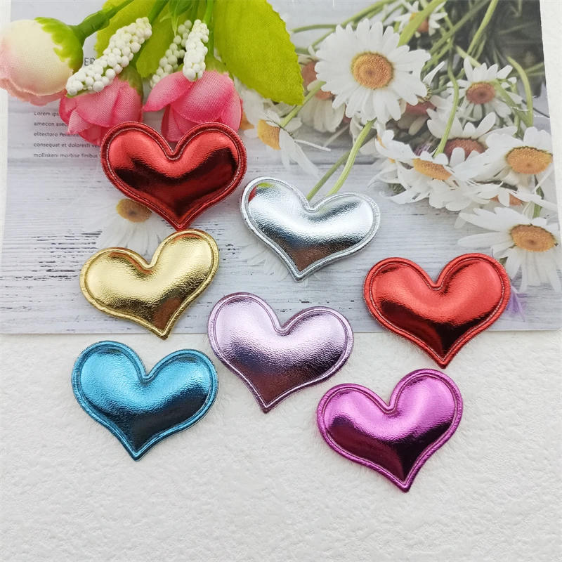 100Pcs 3.5*3CM PU Heart Applique for Handmade Hat Crafts Clothes Sewing Patches DIY Headwear Clips Bow Decor Accessories
100Pcs 3.5*3CM PU Heart Applique for Handmade Hat Crafts Clothes Sewing Patches DIY Headwear Clips Bow Decor Accessories
