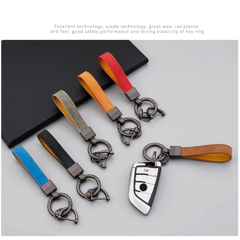 Car Key Chain Genuine Leather Keychain Pure Color Buckle Key Ring For Women Men Bag Wallet Fine Gift Car Keychain Auto Accessory
Car Key Chain Genuine Leather Keychain Pure Color Buckle Key Ring For Women Men Bag Wallet Fine Gift Car Keychain Auto Accessory