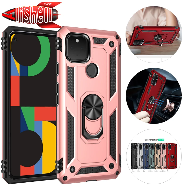 Alishell Shockproof Anti-drop Phone Case For Google Pixel 3A 3AXL 4 4XL 5 Magnetic Ring Stand Armor Cover For Google 4A 5A 6Pro
Alishell Shockproof Anti-drop Phone Case For Google Pixel 3A 3AXL 4 4XL 5 Magnetic Ring Stand Armor Cover For Google 4A 5A 6Pro