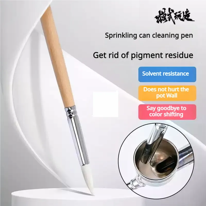 Щетка для чистки аэрографа, инструмент для чистки аэрографа, инструмент для Gundam, DIY проекты, ручка, щетина, сложный инструмент для модели Corrode
Щетка для чистки аэрографа, инструмент для чистки аэрографа, инструмент для Gundam, DIY проекты, ручка, щетина, сложный инструмент для модели Corrode