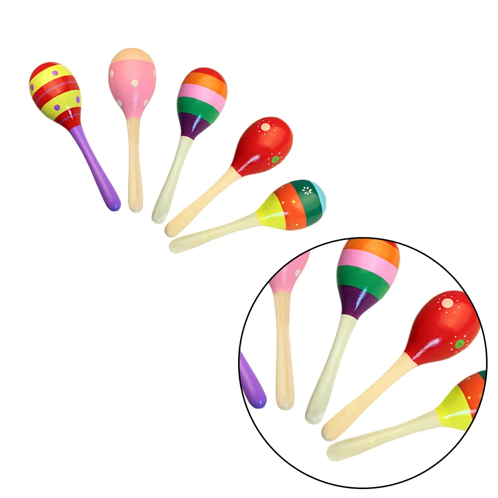 5Pcs Kidcraft Playset Wooden Maracas Toy Cartoon Vocal Music Toys Kids Toy Kids Educational Toy (Random Pattern)
5Pcs Kidcraft Playset Wooden Maracas Toy Cartoon Vocal Music Toys Kids Toy Kids Educational Toy (Random Pattern)