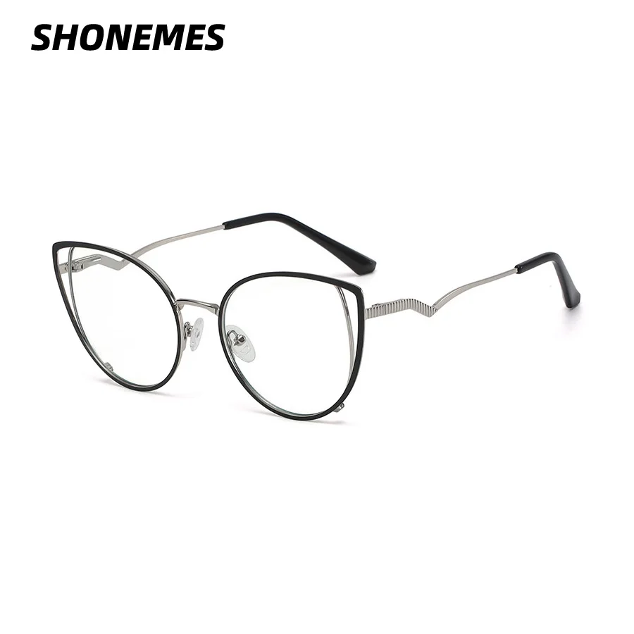 Женские очки кошачий глаз SHONEMES, весенние компьютерные очки в металлической оправе с блокировкой сисветильник
Женские очки кошачий глаз SHONEMES, весенние компьютерные очки в металлической оправе с блокировкой сисветильник
