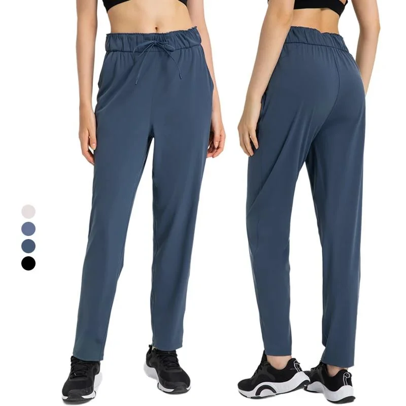 Straight-Leg Mid-Rise Pant Regular Smooth Sweat-wicking Feels Cool to The Touch Yoga Pants Women Running Jogger With Pocket
Straight-Leg Mid-Rise Pant Regular Smooth Sweat-wicking Feels Cool to The Touch Yoga Pants Women Running Jogger With Pocket