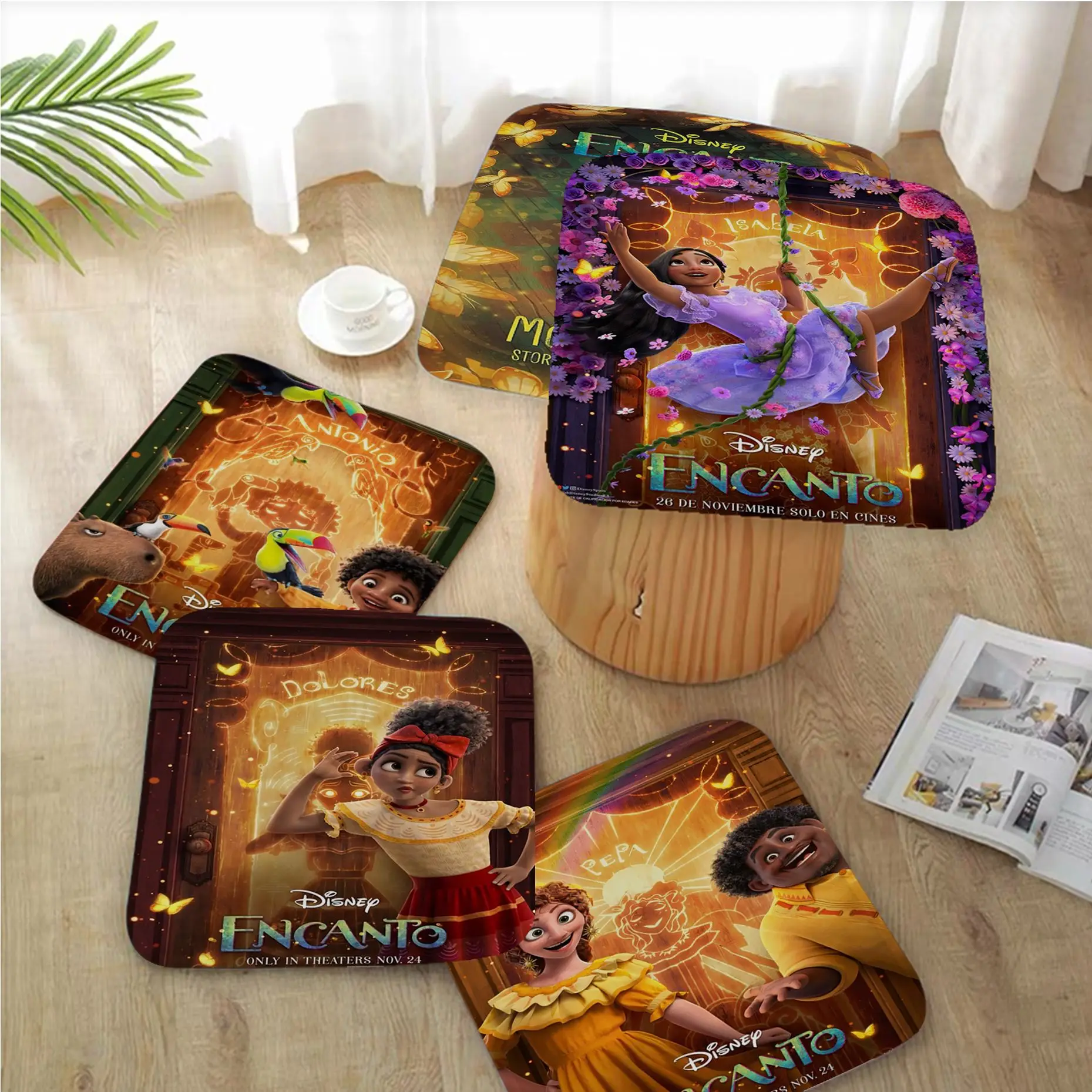 Disney Animation Encanto Decorative Seat Pad Household Cushion Soft Plush Chair Mat Winter Office Bar Buttocks Pad
Disney Animation Encanto Decorative Seat Pad Household Cushion Soft Plush Chair Mat Winter Office Bar Buttocks Pad