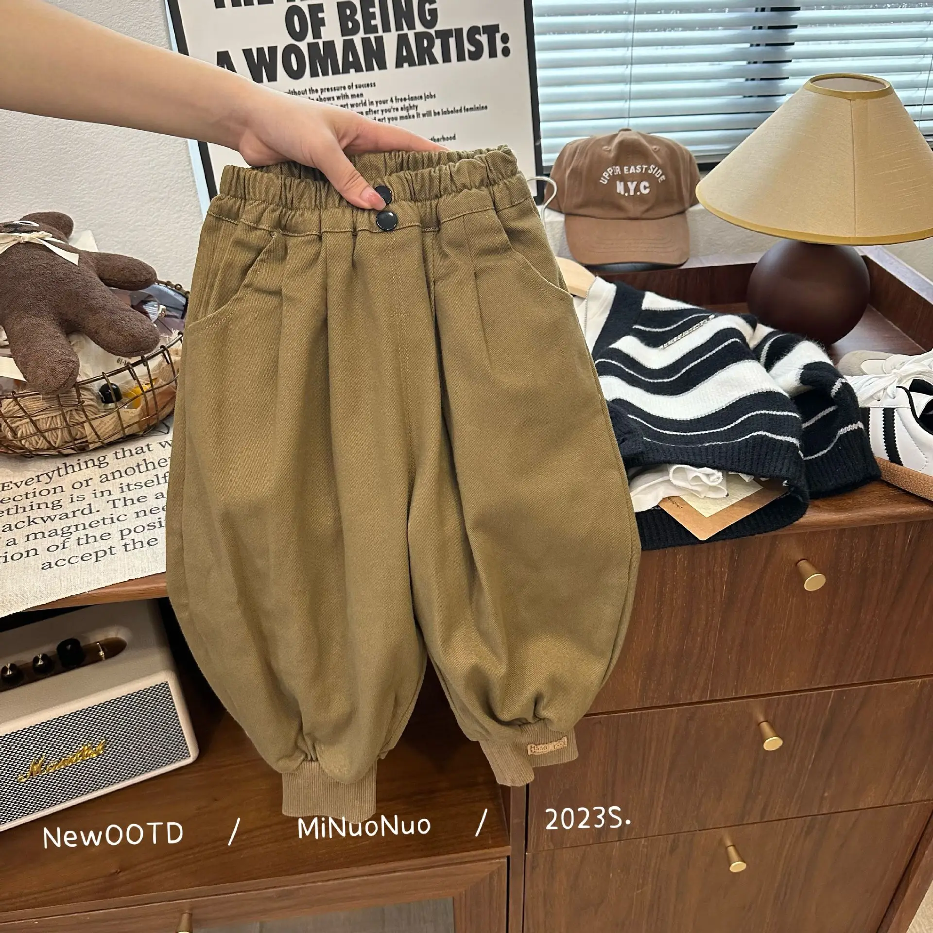 Children Pants 2023 Autumn New Fashionable Boys and Girls Harlan Pants Loose Solid Color Casual Simple Full Length Kids Bloomers
Children Pants 2023 Autumn New Fashionable Boys and Girls Harlan Pants Loose Solid Color Casual Simple Full Length Kids Bloomers