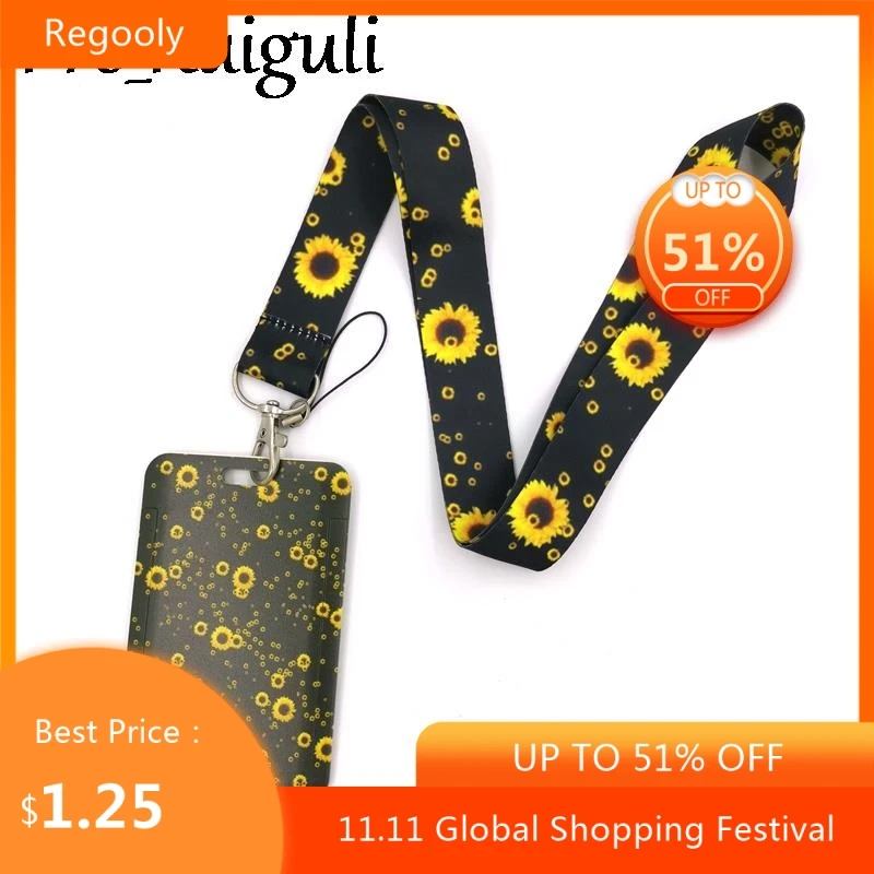 Flowers Sunflowers Key lanyard Car KeyChain ID Card Pass Gym Mobile Phone Badge Kids Key Ring Holder Jewelry Decorations
Flowers Sunflowers Key lanyard Car KeyChain ID Card Pass Gym Mobile Phone Badge Kids Key Ring Holder Jewelry Decorations