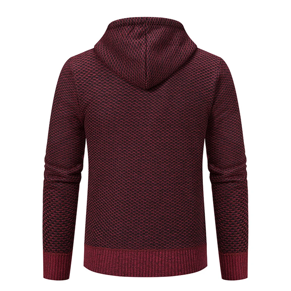 Men's Thicken Knit Top Hooded Sweater Cardigan Jacket for Winter Warm Outerwear Assorted Colors to Suit Your Style
Men's Thicken Knit Top Hooded Sweater Cardigan Jacket for Winter Warm Outerwear Assorted Colors to Suit Your Style