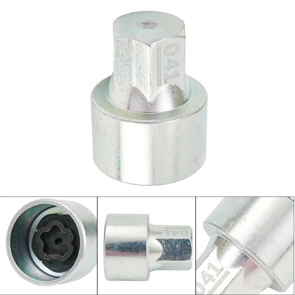 1x Tire Wheel Lock Anti-Theft Screw Lug Nut Bolt Removal Key Socket #41 For BMW 1 3 4 5 6 7 Series Car Maintenance Hand Tool
1x Tire Wheel Lock Anti-Theft Screw Lug Nut Bolt Removal Key Socket #41 For BMW 1 3 4 5 6 7 Series Car Maintenance Hand Tool