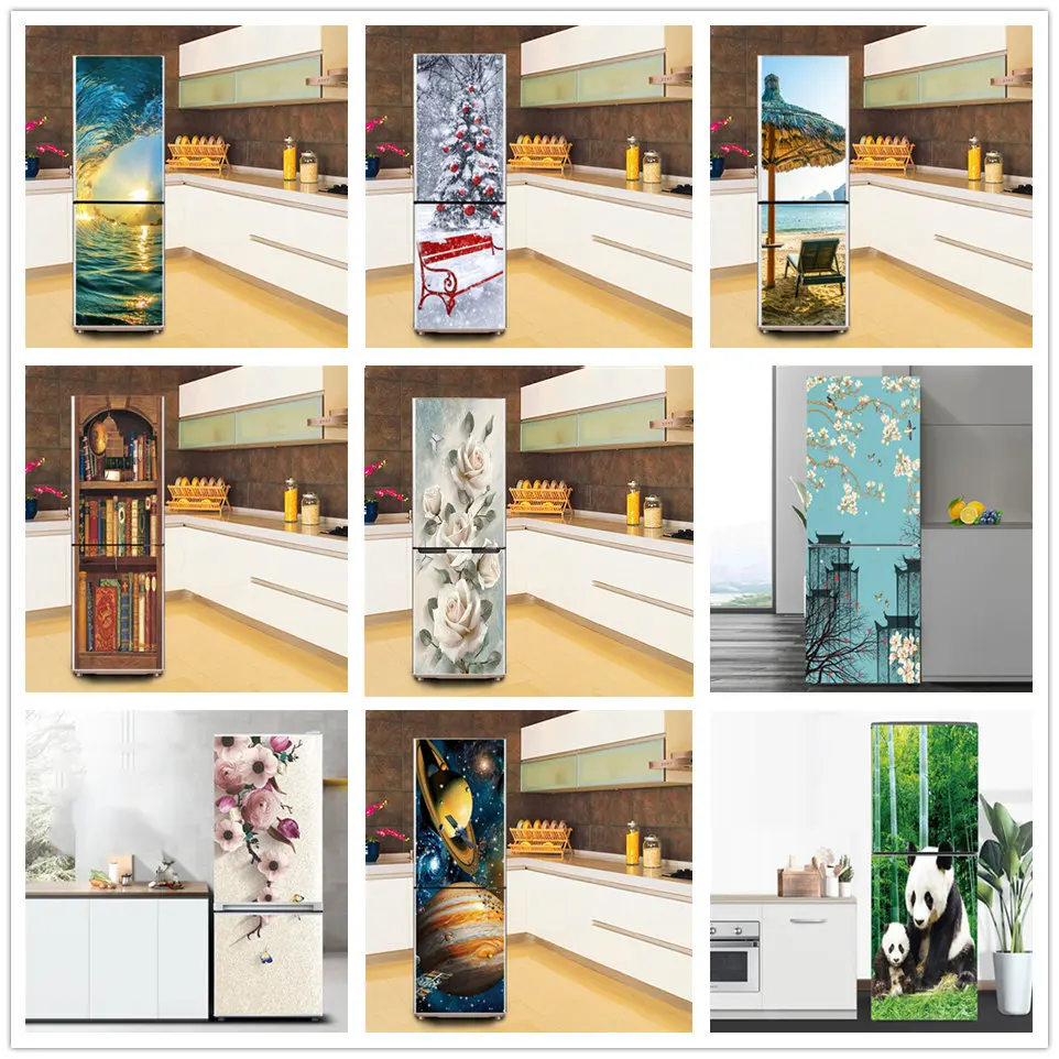 PVC Decorative Wallpaper Self-Adhesive Waterproof Poster Sticker For Door Of Cupboards Refrigerator Decal Removable Home Decor
PVC Decorative Wallpaper Self-Adhesive Waterproof Poster Sticker For Door Of Cupboards Refrigerator Decal Removable Home Decor