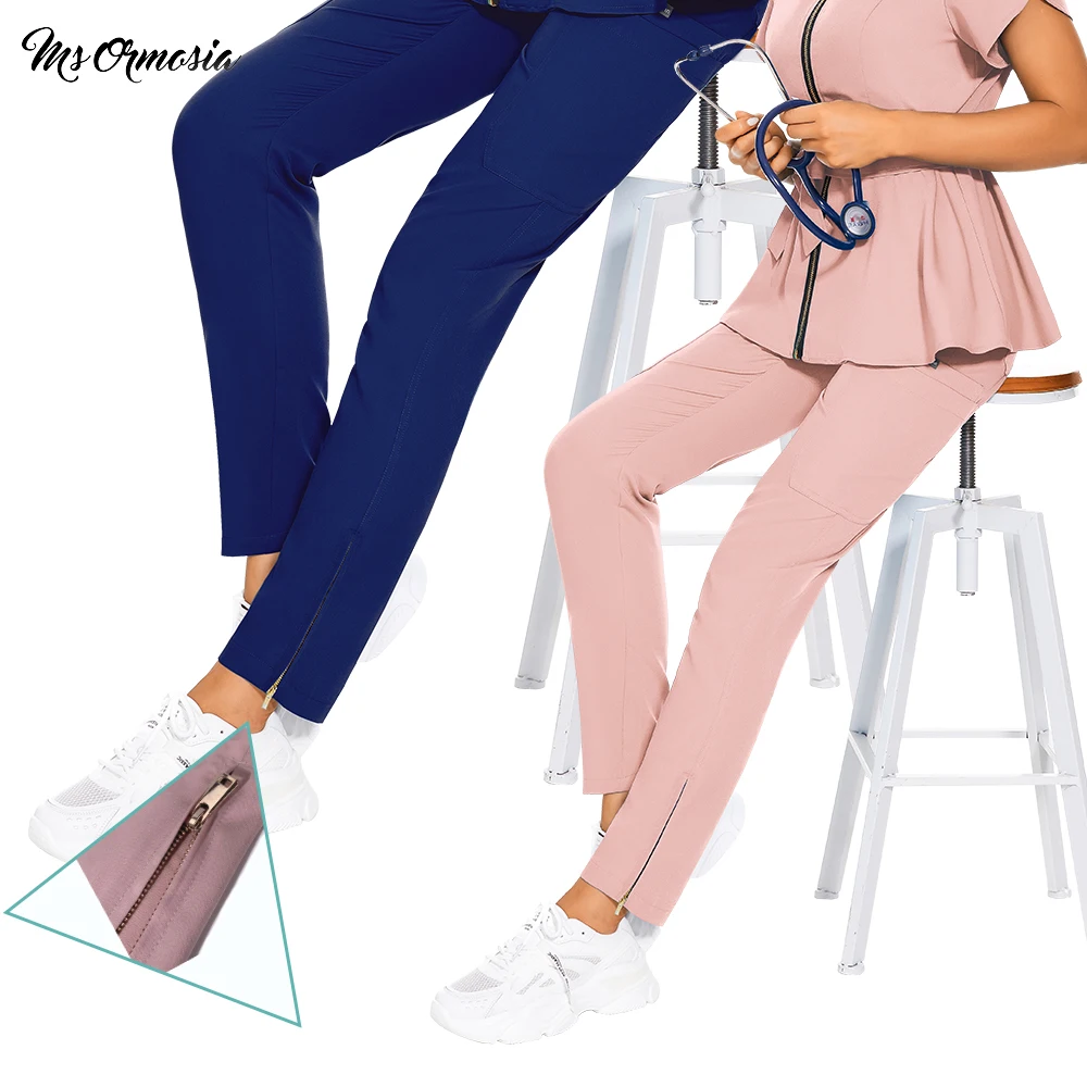Lab Straight Trousers Womens Scrub Pants Nurse Uniform Veterinary Pet Shop Work Pants Dental Clinic Cleaning Service Workwear
Lab Straight Trousers Womens Scrub Pants Nurse Uniform Veterinary Pet Shop Work Pants Dental Clinic Cleaning Service Workwear