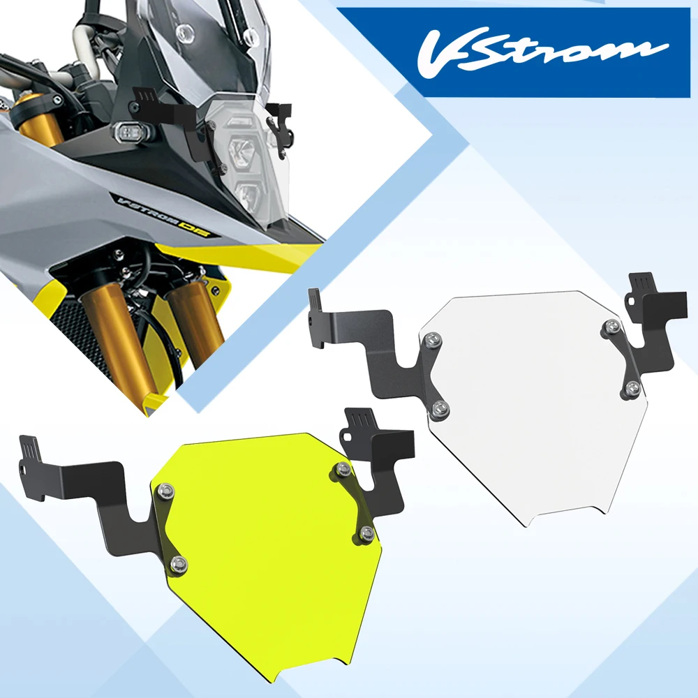 2023 2024 2025 For Suzuki VSTROM 800DE V STROM 800 DE V-Strom 800DE Motorcycle Clear Headlight Guard Head Light Cover Protection
2023 2024 2025 For Suzuki VSTROM 800DE V STROM 800 DE V-Strom 800DE Motorcycle Clear Headlight Guard Head Light Cover Protection