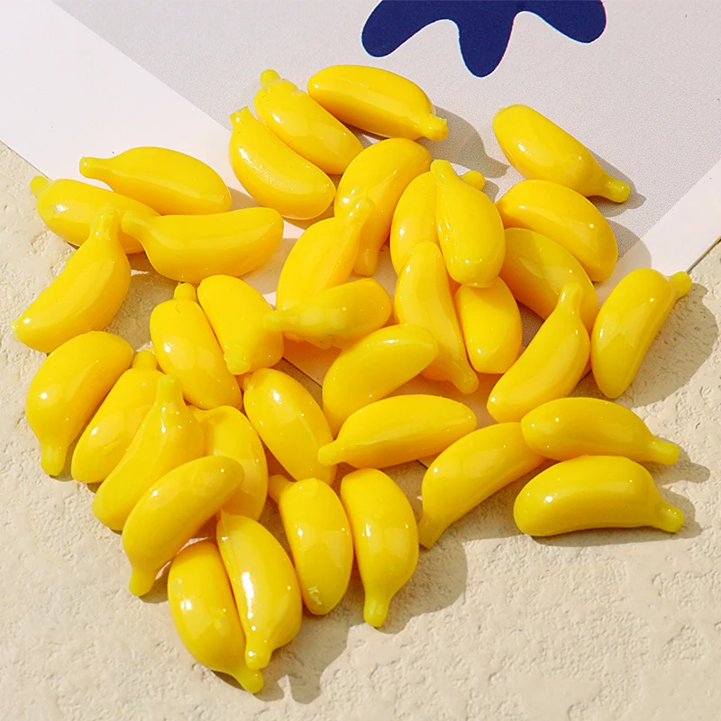10Pcs Yellow 3D Banana Fruit Charms for Jewelry Making Resin Earrings Necklace Bracelet Phone Case Patch DIY Accessories Bulk
10Pcs Yellow 3D Banana Fruit Charms for Jewelry Making Resin Earrings Necklace Bracelet Phone Case Patch DIY Accessories Bulk