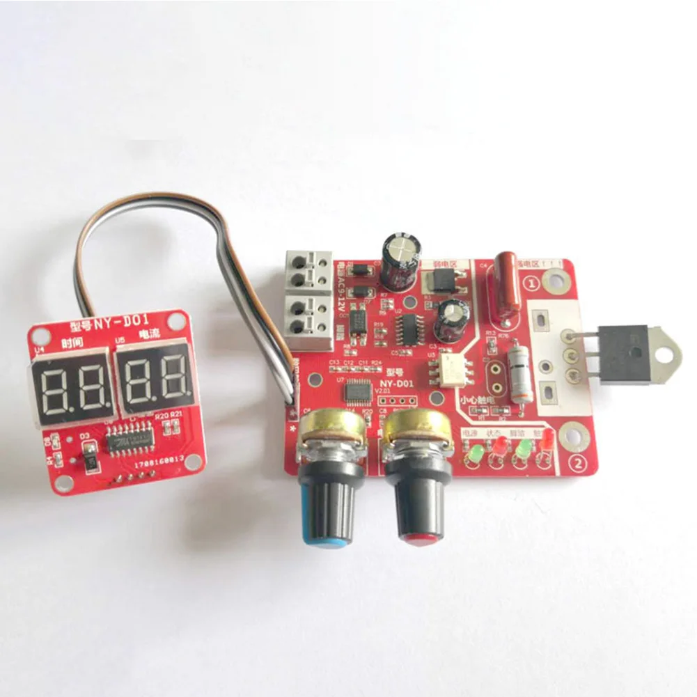 Control Panel Transformer For 40A/100A Spot Weldered AC Weldered 110V 220V To 9V Control Panel For DIY Simple Resistance Welding
Control Panel Transformer For 40A/100A Spot Weldered AC Weldered 110V 220V To 9V Control Panel For DIY Simple Resistance Welding