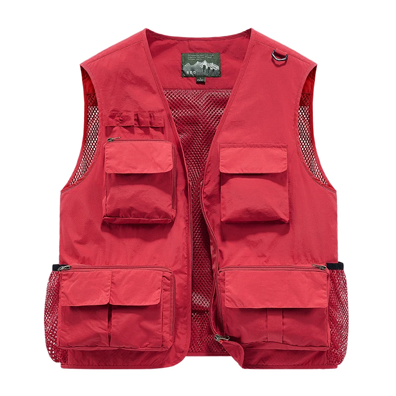 New Outdoor Men's Clothing Vest Lightweight Photographical Vest plus-Sized plus Size Four Seasons Leisure Multi-Pocket Fishing
New Outdoor Men's Clothing Vest Lightweight Photographical Vest plus-Sized plus Size Four Seasons Leisure Multi-Pocket Fishing