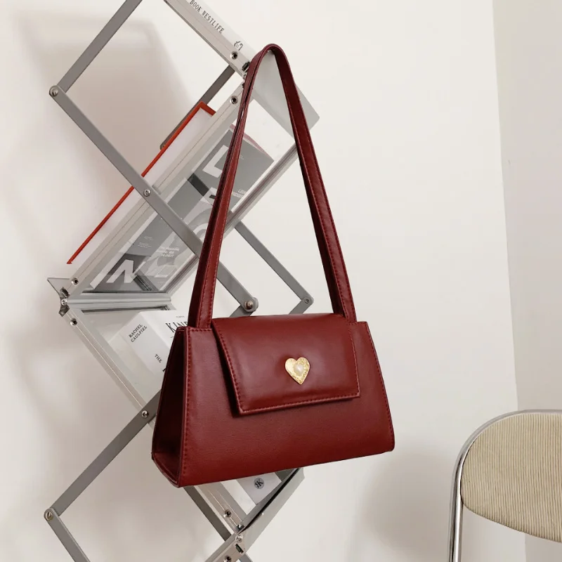 Retro Women Portable Small Square Shoulder Bags Red Wine Ladies Underarm Bag Vintage PU Leather Female Tote Purse Handbags
Retro Women Portable Small Square Shoulder Bags Red Wine Ladies Underarm Bag Vintage PU Leather Female Tote Purse Handbags