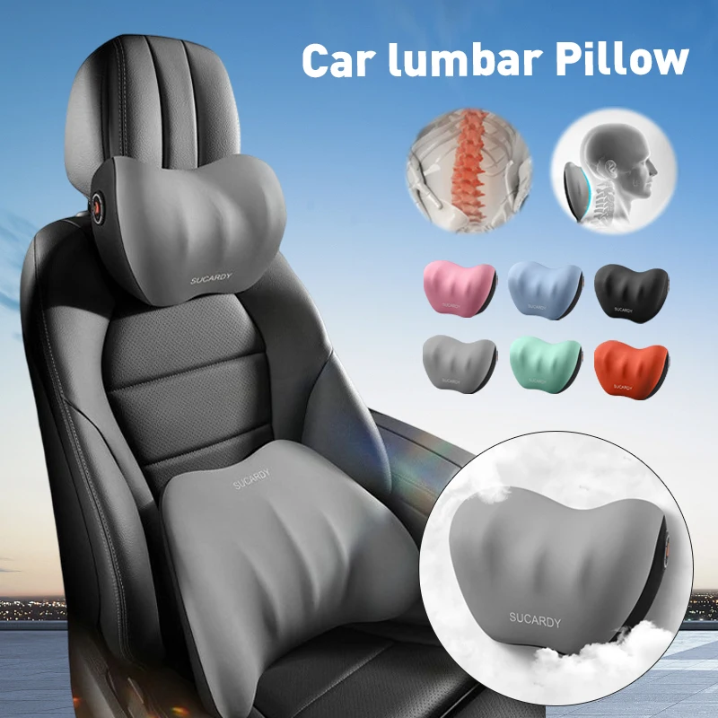 Car Memory Cotton Headrest Neck Protection Pillow Auto Waist Pillow Backrest Lumbar Support Breathable Car Interior All Seasons
Car Memory Cotton Headrest Neck Protection Pillow Auto Waist Pillow Backrest Lumbar Support Breathable Car Interior All Seasons