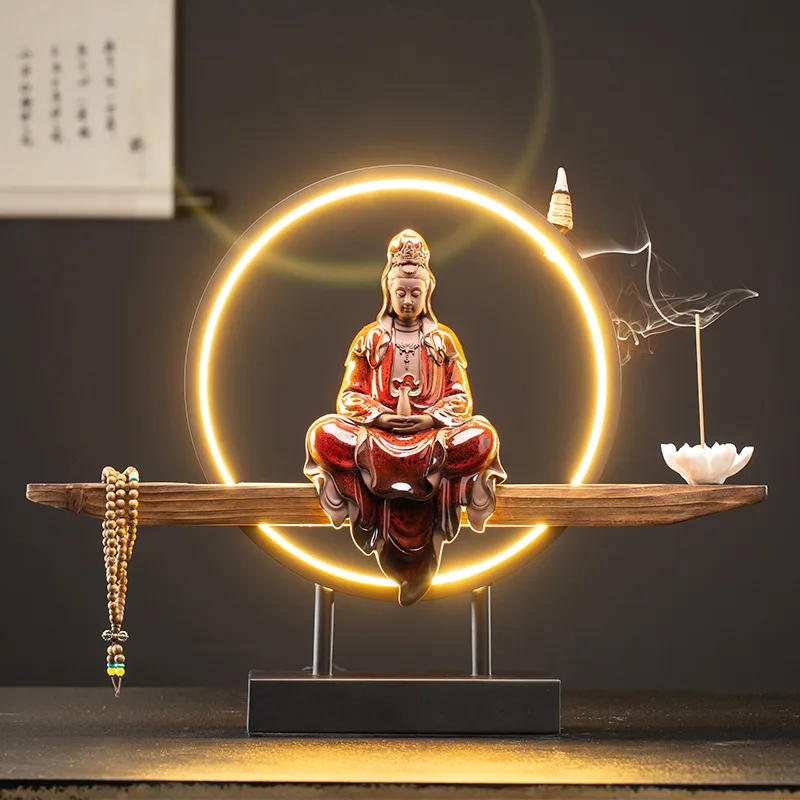 Electric Statue Backflow Incense Burner Holder With Ramadan Decoration 2022 Ceramic LED Lighting Decoration Lotus Incense Holder
Electric Statue Backflow Incense Burner Holder With Ramadan Decoration 2022 Ceramic LED Lighting Decoration Lotus Incense Holder