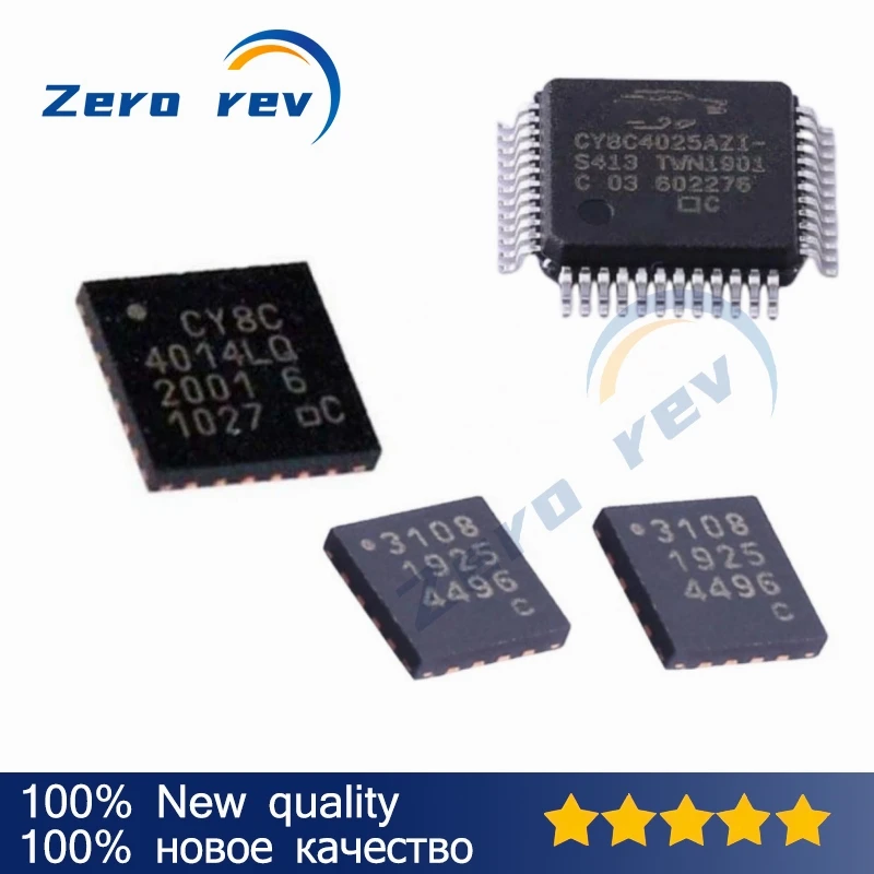 2Pcs 100% New CY8CMBR3108-LQXIT CY8CMBR3108 3108 QFN-16 CY8C4014LQI-422 CY8C4014LQ QFN-24 CY8C4025AZI-S413 CY8C4025AZI TQFP-48 
2Pcs 100% New CY8CMBR3108-LQXIT CY8CMBR3108 3108 QFN-16 CY8C4014LQI-422 CY8C4014LQ QFN-24 CY8C4025AZI-S413 CY8C4025AZI TQFP-48