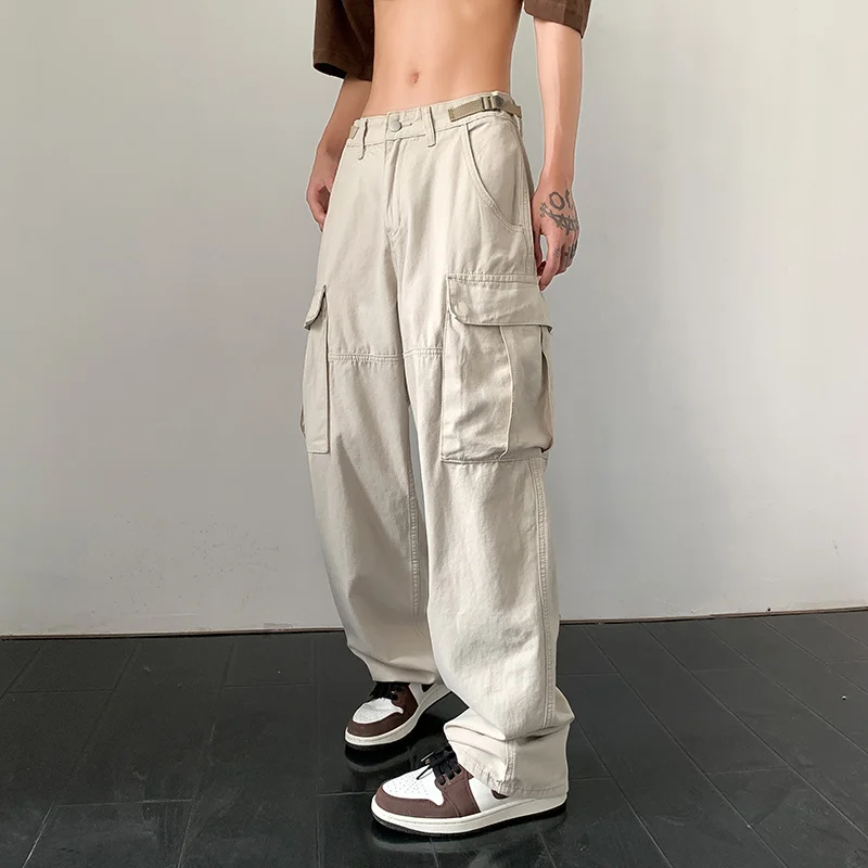 Y2K женская уличная одежда Techwear карго корейский Харадзюку прямые мешковатые брюки унисекс спортивные брюки с широкими штанинами Джоггеры му...
Y2K женская уличная одежда Techwear карго корейский Харадзюку прямые мешковатые брюки унисекс спортивные брюки с широкими штанинами Джоггеры му...