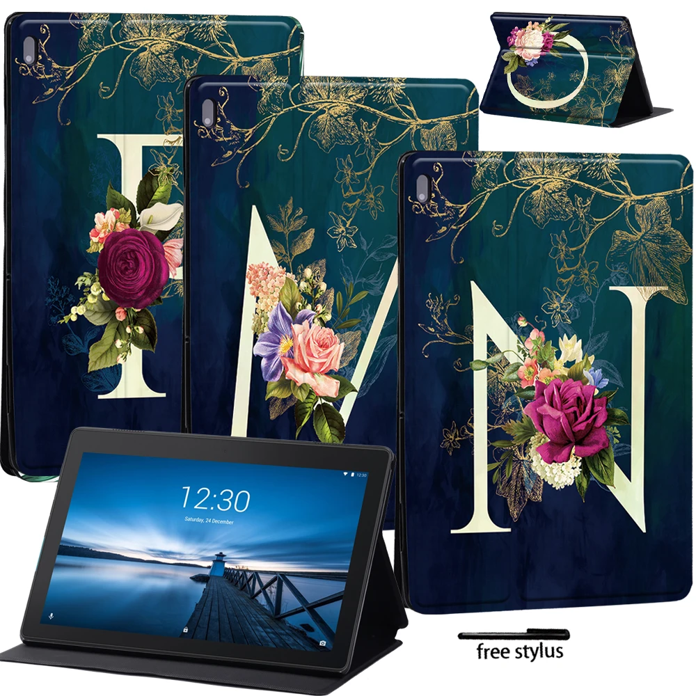 Tablet Case for Lenovo TAB M10 10.1 Inch M7 M8/E10 TB-X104F/M10 PLUS TB-X606F/TB-X606X 10.3 Inch Tablet 26 Letters Stand Cover
Tablet Case for Lenovo TAB M10 10.1 Inch M7 M8/E10 TB-X104F/M10 PLUS TB-X606F/TB-X606X 10.3 Inch Tablet 26 Letters Stand Cover