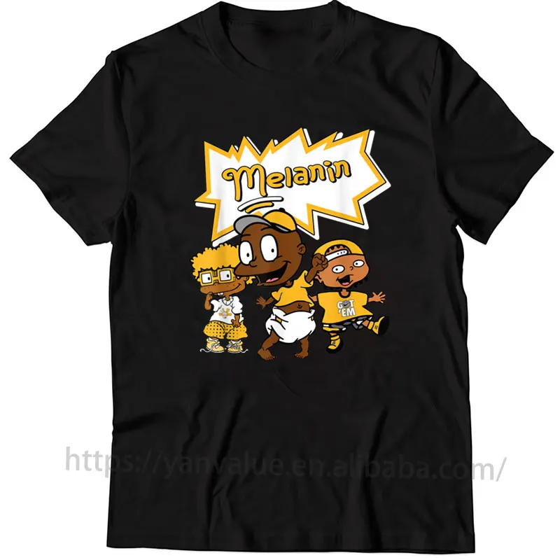 High Quality Men BLM Black Melanin Kids 100% Cotton Graphic Plain Custom T Shirt Printing Men Clothing
High Quality Men BLM Black Melanin Kids 100% Cotton Graphic Plain Custom T Shirt Printing Men Clothing