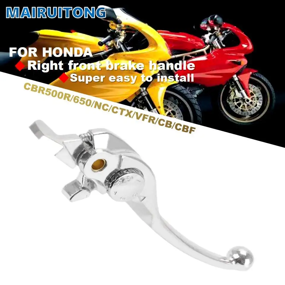 CBR Front Right Brake Lever For HONDA NC750X NC700X CBR500R CRF CB500F NC700 NC750 X/S NC700D INTEGRA CTX700 Motorcycle Parts
CBR Front Right Brake Lever For HONDA NC750X NC700X CBR500R CRF CB500F NC700 NC750 X/S NC700D INTEGRA CTX700 Motorcycle Parts