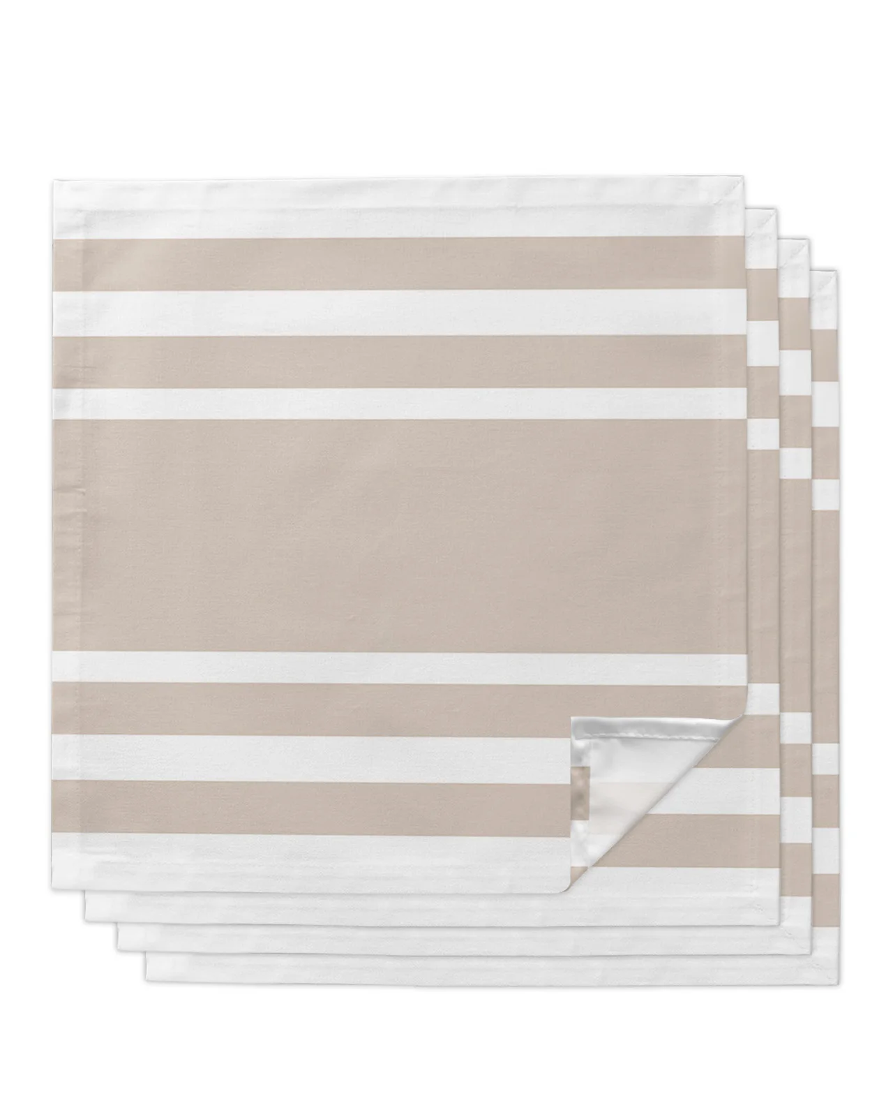 4pcs Stripes Taupe Square Napkins 50x50cm Table Napkin Party Wedding Decoration Table Cloth Kitchen Dinner Serving Napkins
4pcs Stripes Taupe Square Napkins 50x50cm Table Napkin Party Wedding Decoration Table Cloth Kitchen Dinner Serving Napkins