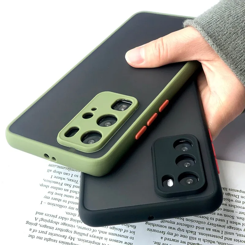 Luxury Camera Lens Protection Phone Case for Huawei P40 Pro P30 Pro Translucent Matte Soft TPU Frame Shockproof Hard Back Cover
Luxury Camera Lens Protection Phone Case for Huawei P40 Pro P30 Pro Translucent Matte Soft TPU Frame Shockproof Hard Back Cover