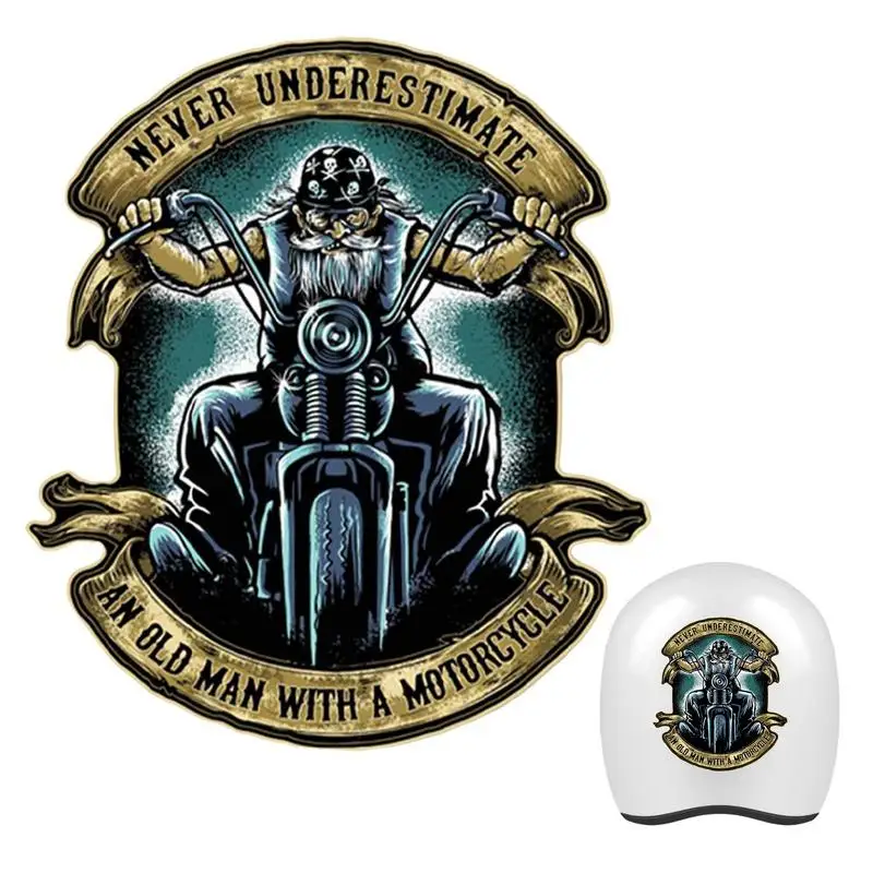 Stickers For Helmets Motorcycle Helmets Decal Creative Never Underestimate An Old Man With A Motorcycle Sticker For Motorcycle
Stickers For Helmets Motorcycle Helmets Decal Creative Never Underestimate An Old Man With A Motorcycle Sticker For Motorcycle