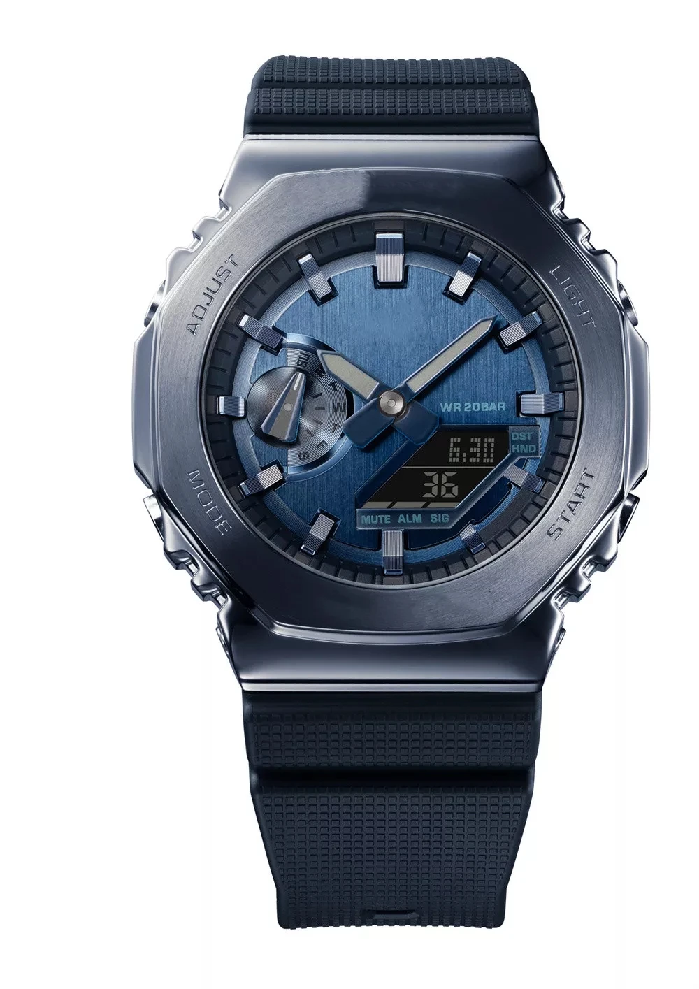 Men's Watch 2100 Digital Sports Quartz Detachable Assembly Metal Dial LED Automatic Hand Lift Light GM Oak Silver Black Series
Men's Watch 2100 Digital Sports Quartz Detachable Assembly Metal Dial LED Automatic Hand Lift Light GM Oak Silver Black Series