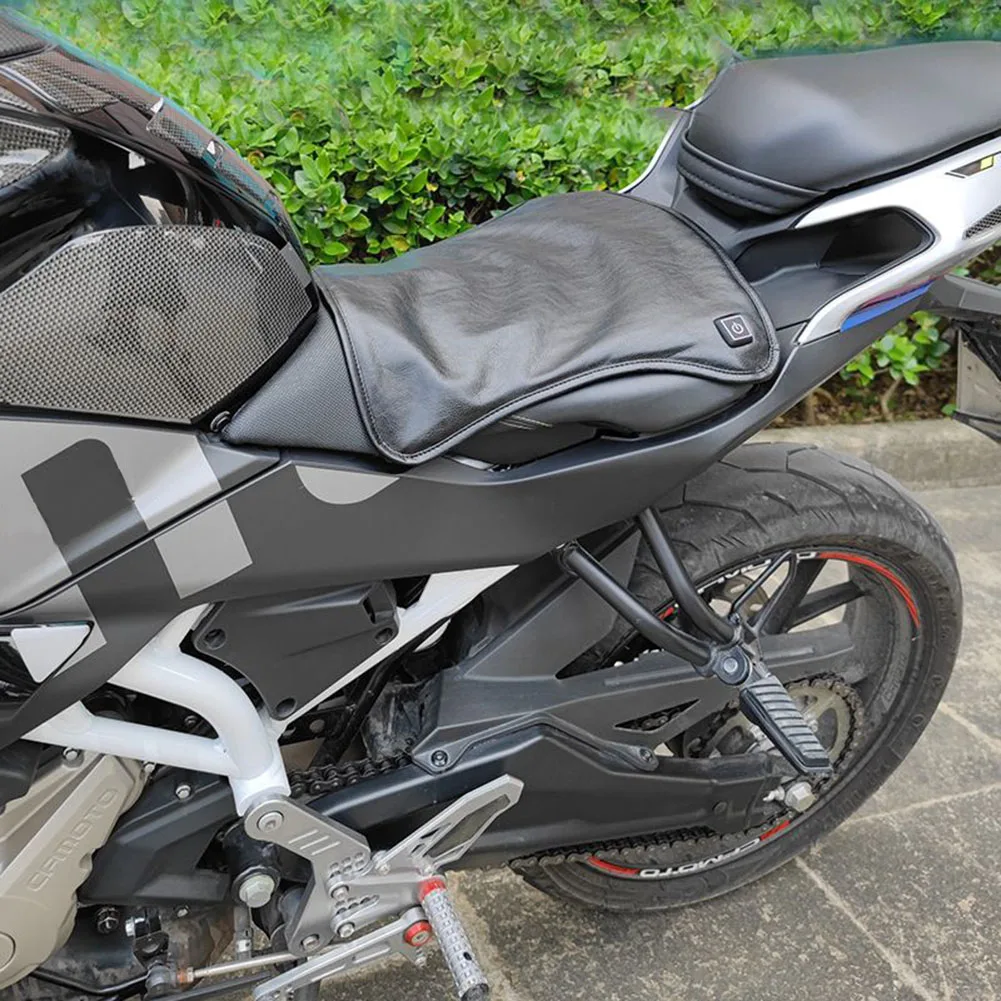 12V Motorcycle PU Synthetic Leather Electric Heated Cushion 3-Speed Adjustable Temperature Heating Cover Warmers
12V Motorcycle PU Synthetic Leather Electric Heated Cushion 3-Speed Adjustable Temperature Heating Cover Warmers