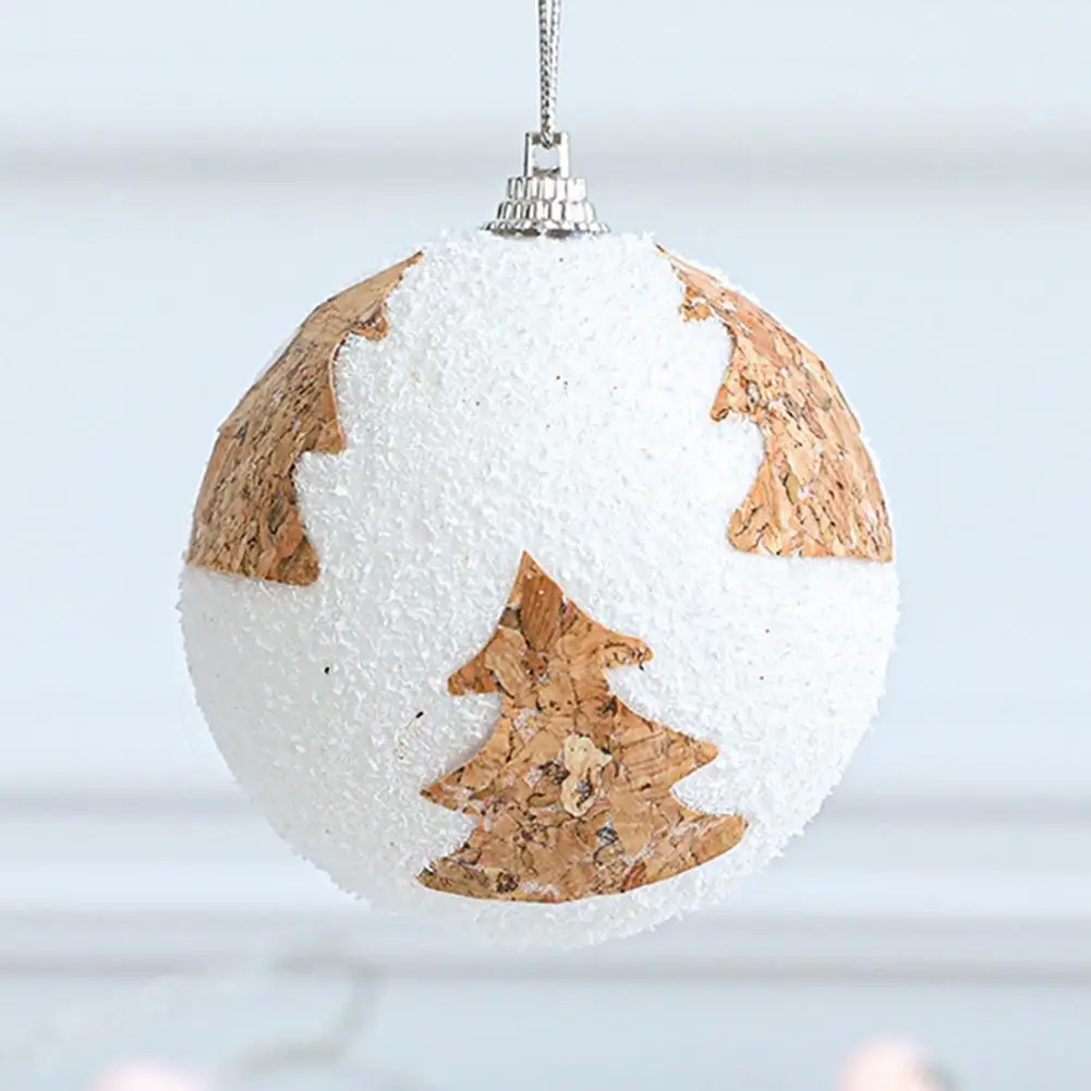 Шар для рождественской елки, стильный подвесной шар, противоударный декоративный орнамент для рождественской елки 
Шар для рождественской елки, стильный подвесной шар, противоударный декоративный орнамент для рождественской елки