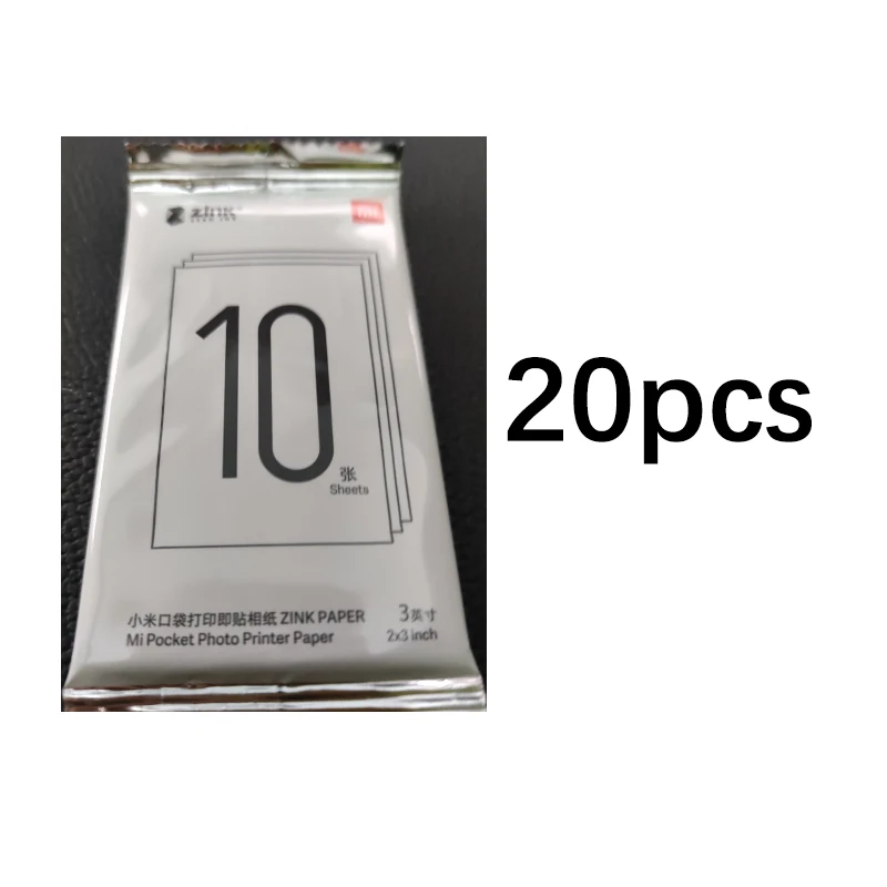 Фотобумага Xiaomi для карманного принтера Mi Pocket Photo Printer 50 листов
Фотобумага Xiaomi для карманного принтера Mi Pocket Photo Printer 50 листов