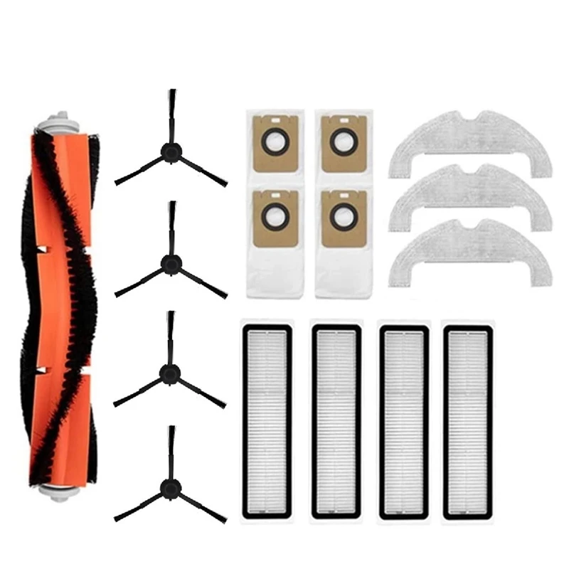 For Xiaomi Mi Robot Vacuum STYTJ05ZHM/Mop 2 Ultra Cleaner Spare Parts Accessories Main Side Brush Hepa Filter Mop Rag Dust Bags
For Xiaomi Mi Robot Vacuum STYTJ05ZHM/Mop 2 Ultra Cleaner Spare Parts Accessories Main Side Brush Hepa Filter Mop Rag Dust Bags