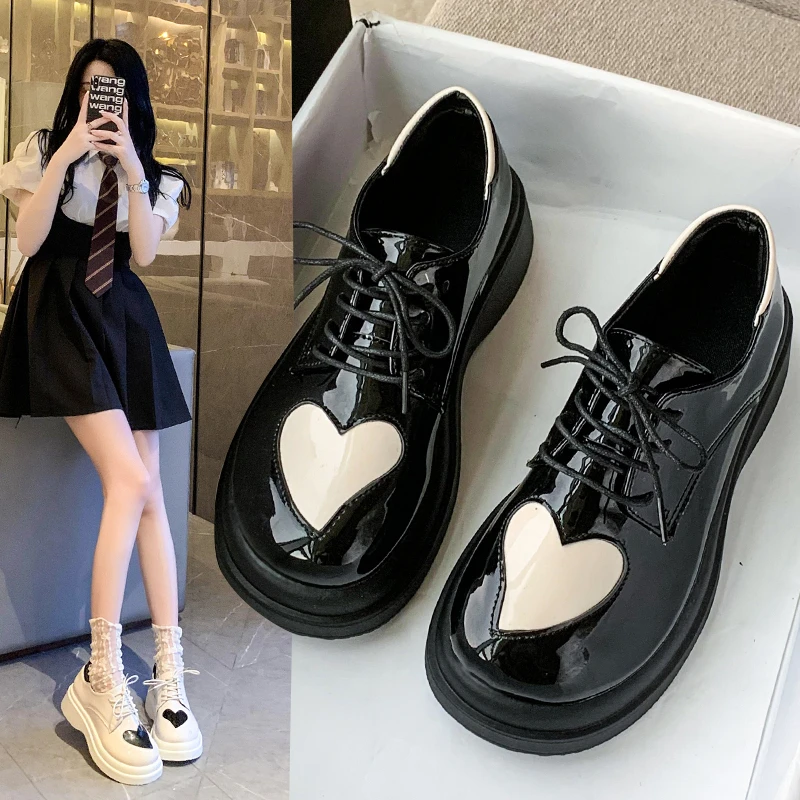 Oxford Shoes for Women Shoes Japanese School Student Uniform Shoes Girls Kawaii Lolita Soft Girl Round Toe Lolita Platform Shoes
Oxford Shoes for Women Shoes Japanese School Student Uniform Shoes Girls Kawaii Lolita Soft Girl Round Toe Lolita Platform Shoes