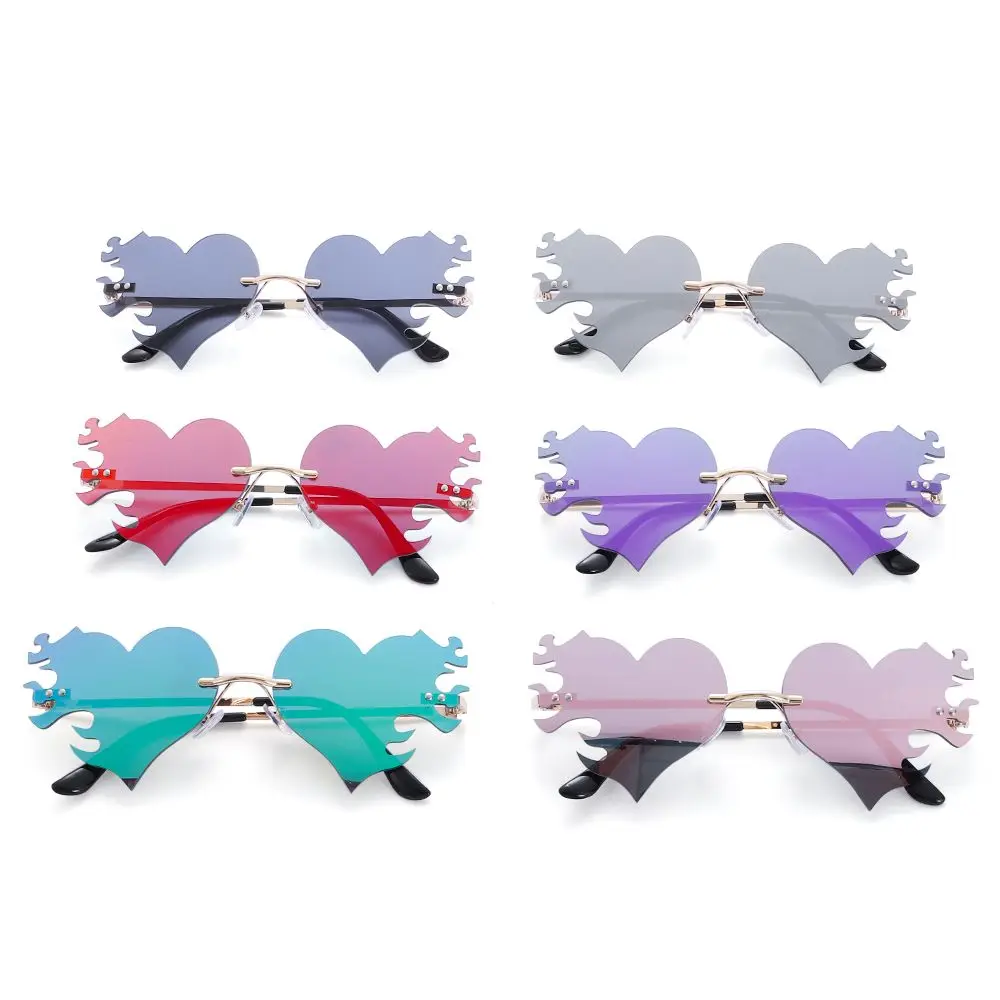 Unique Accessories Costume UV400 Protection Heart Glasses Rimless Sunglasses Heart Sunglasses Sunglasses for Women
Unique Accessories Costume UV400 Protection Heart Glasses Rimless Sunglasses Heart Sunglasses Sunglasses for Women