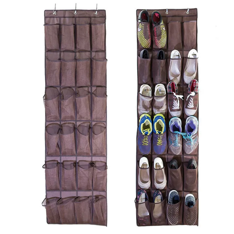 24 Pocket Non Woven Hanging Storage Bag Door Holder Home Shoes Organizing Bag with Hooks Space Saver Shoes Hanging Bag
24 Pocket Non Woven Hanging Storage Bag Door Holder Home Shoes Organizing Bag with Hooks Space Saver Shoes Hanging Bag