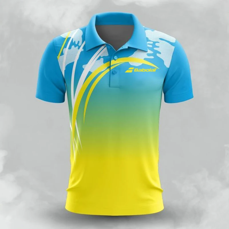 Новая мужская рубашка-поло Babolat, рубашка-поло, летняя спортивная рубашка-поло для мужчин, рубашка для бадминтона, футболка для настольного тенниса
Новая мужская рубашка-поло Babolat, рубашка-поло, летняя спортивная рубашка-поло для мужчин, рубашка для бадминтона, футболка для настольного тенниса