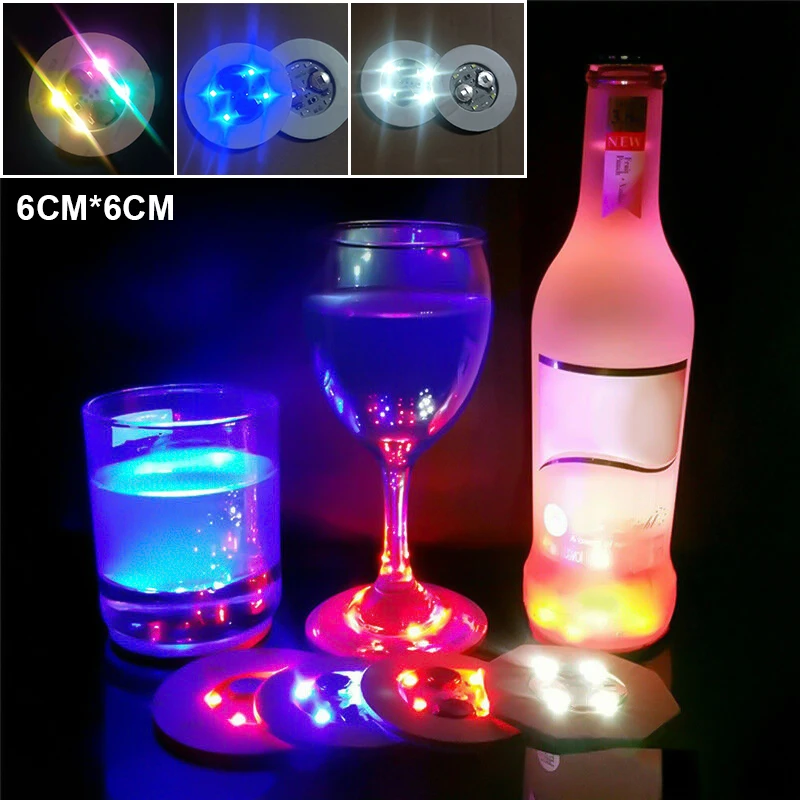 5pcs/set LED Coasters Mini Glow Bottle Pad Light Stickers For Party Up Drink Cup Mat Holder For Bar Vase LED Glorifier Decoratio
5pcs/set LED Coasters Mini Glow Bottle Pad Light Stickers For Party Up Drink Cup Mat Holder For Bar Vase LED Glorifier Decoratio
