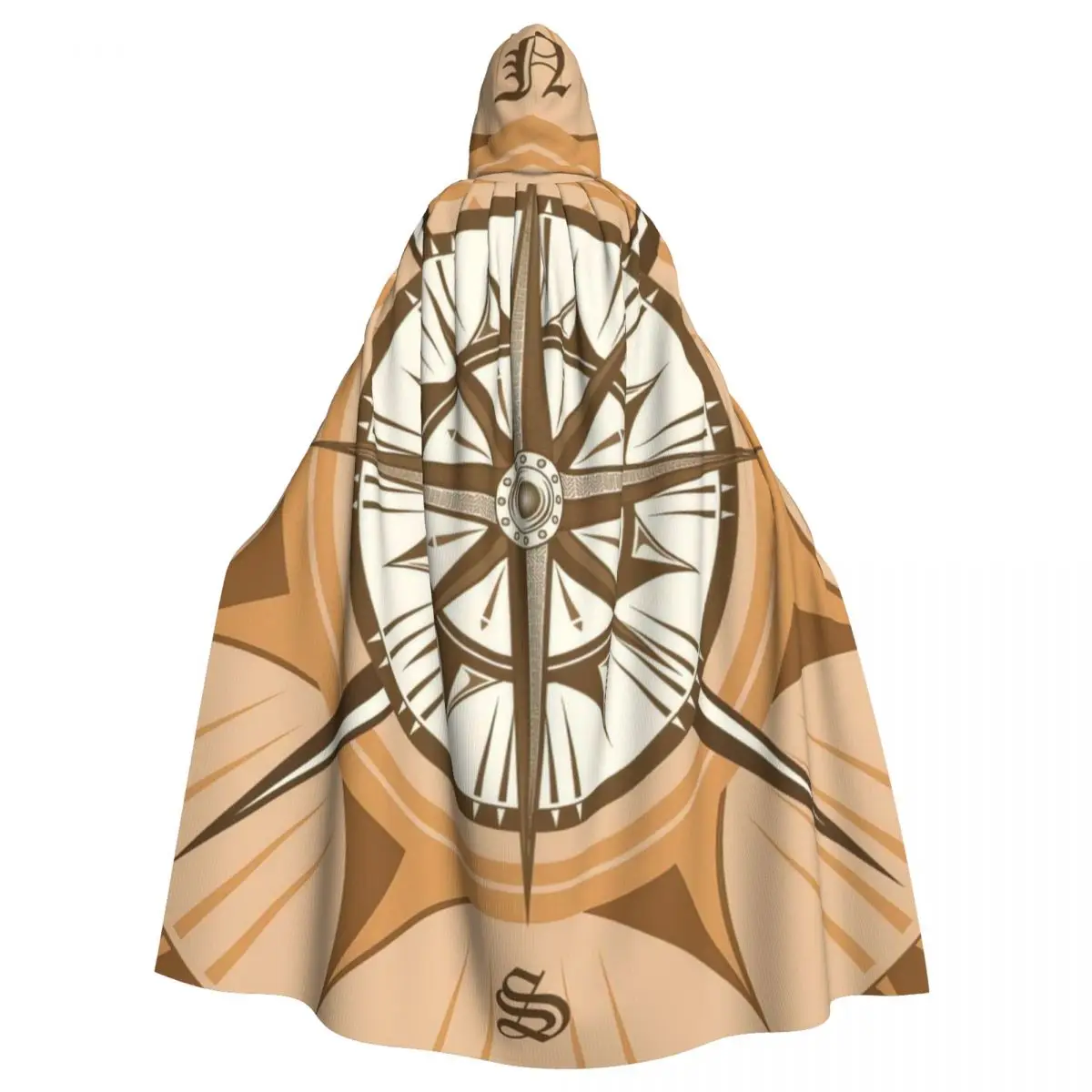 Medieval Compass Wind Rose Hooded Cloak Halloween Party Cosplay Woman Men Adult Long Witchcraft Robe Hood
Medieval Compass Wind Rose Hooded Cloak Halloween Party Cosplay Woman Men Adult Long Witchcraft Robe Hood