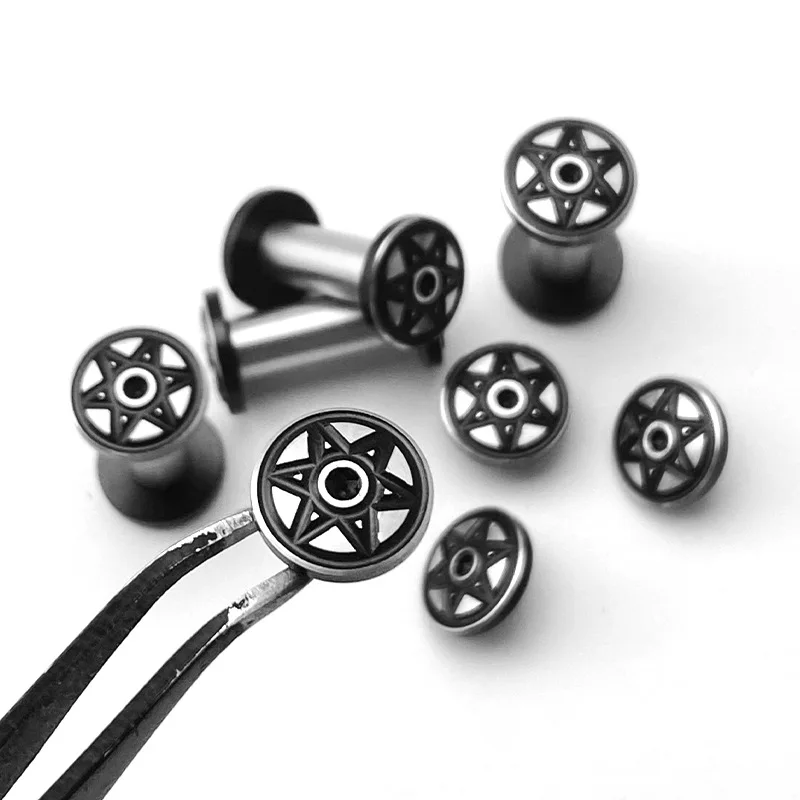 5pcs/lot Stainless Steel Material Knife Tool Handle M4 T8 Torx Lock Screws Spindle Rivets Nails DIY Make Accessories Parts
5pcs/lot Stainless Steel Material Knife Tool Handle M4 T8 Torx Lock Screws Spindle Rivets Nails DIY Make Accessories Parts