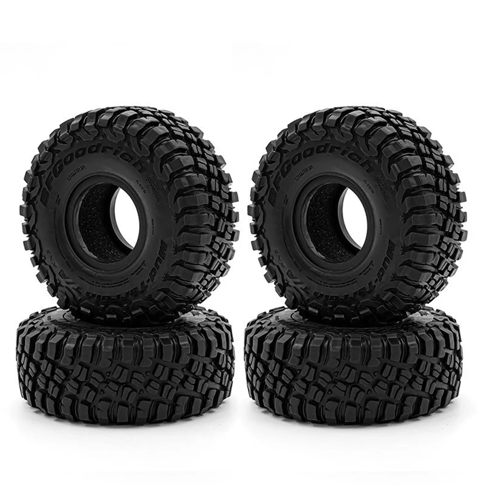 4PCS 117mm 1.9 Rubber Tire Wheel Tyre for 1/10 RC Crawler Car Traxxas TRX4 RC4WD D90 Axial SCX10 II III Redcat MST
4PCS 117mm 1.9 Rubber Tire Wheel Tyre for 1/10 RC Crawler Car Traxxas TRX4 RC4WD D90 Axial SCX10 II III Redcat MST