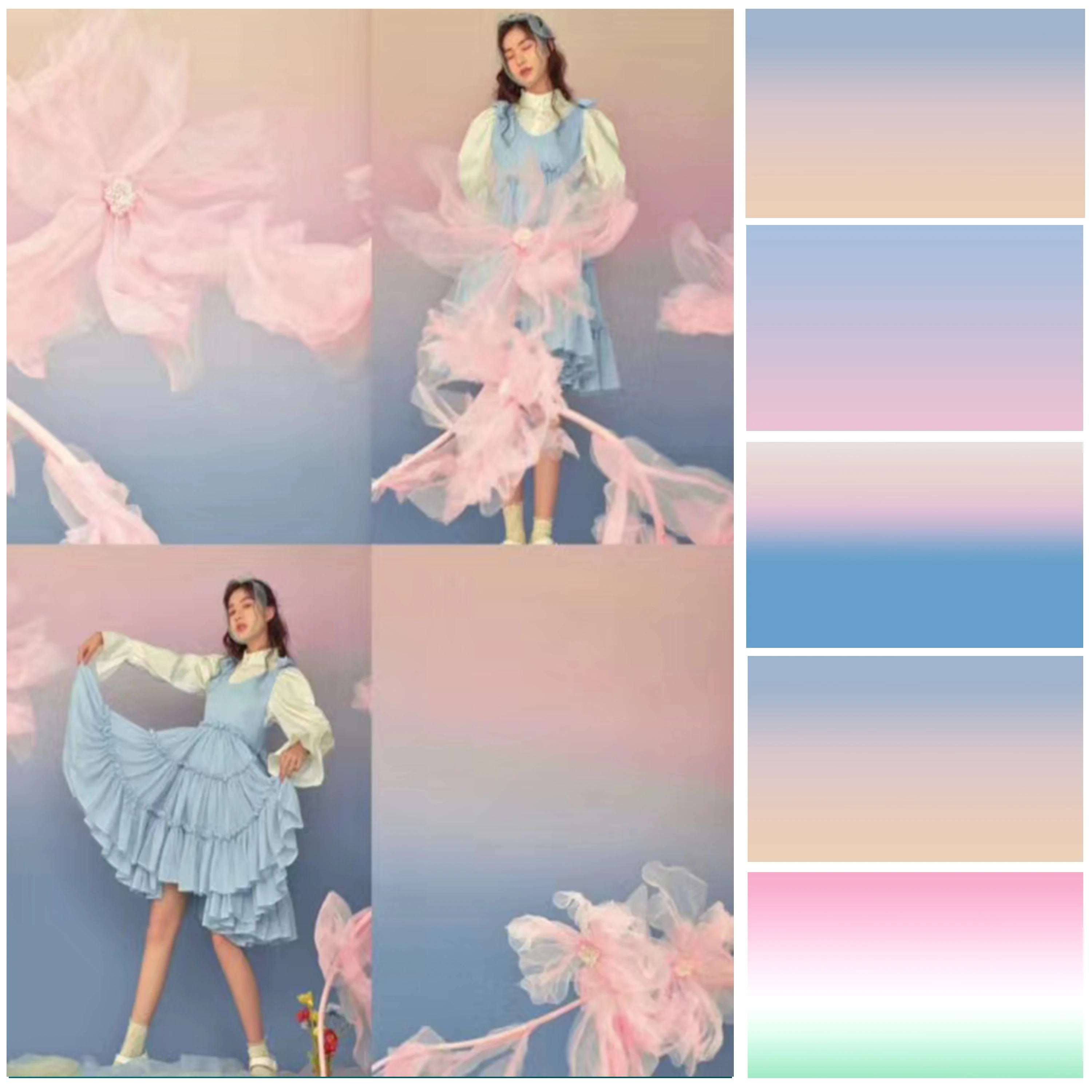 Mocsicka Gradient Color Photography Background Wedding Bridal Shower Birthday Decoration Professional Studio Photography Props
Mocsicka Gradient Color Photography Background Wedding Bridal Shower Birthday Decoration Professional Studio Photography Props