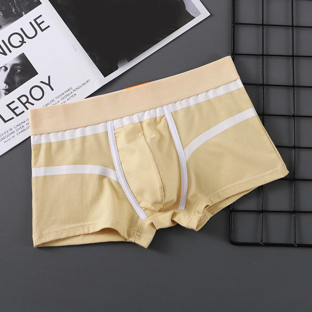 Men Cotton Boxer Briefs Bulge Pouch Underwear Male Comfortable Panties Man Sports Boxer Shorts Soft Underpants
Men Cotton Boxer Briefs Bulge Pouch Underwear Male Comfortable Panties Man Sports Boxer Shorts Soft Underpants