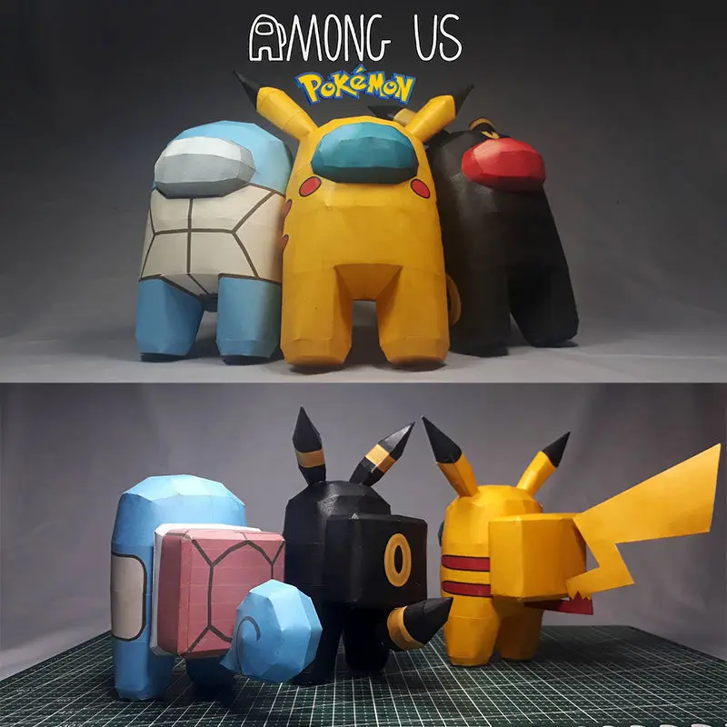 2023 Anime Pkachu Kawaii Cartoon Character Peripheral Paper Model Three-dimensional Handmade Desktop Decoration Gift Choice
2023 Anime Pkachu Kawaii Cartoon Character Peripheral Paper Model Three-dimensional Handmade Desktop Decoration Gift Choice