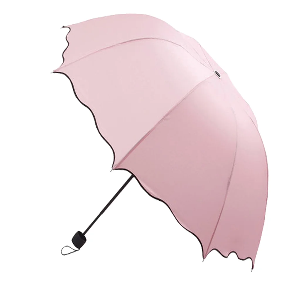 Triple Folding Dome Ruffled Parasol Sun Rain Anti-UV Parasol (Pink)
Triple Folding Dome Ruffled Parasol Sun Rain Anti-UV Parasol (Pink)