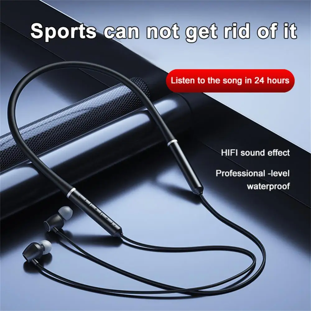 Stereo Bluetooth Headset Universal Sports Headphones Noise Reduction For Smartphones Neck-mounted Gaming Earbuds Ergonomic
Stereo Bluetooth Headset Universal Sports Headphones Noise Reduction For Smartphones Neck-mounted Gaming Earbuds Ergonomic